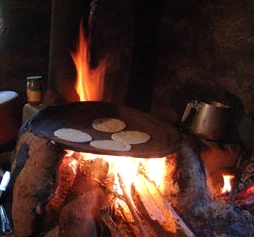 Image of wood being used for cooking